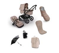 Bugaboo Fox 5 Renew Complete Pushchair Bundle (7 Pieces) - Taupe Melange Taupe Melange