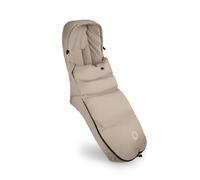 Bugaboo Thermolite Performance Footmuff for Stroller or Pushchair, for Toddlers, with Removable Insert, Adjustable, Shoe Shield, Waterproof Zippers, Warm Cosy Toes in Desert Taupe