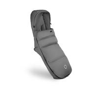 Bugaboo Thermolite Performance Footmuff for Stroller or Pushchair, for Toddlers, with Removable Insert, Adjustable, Shoe Shield, Waterproof Zippers, Warm Cosy Toes in Moon Grey