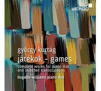 Bugallo-Williams Duo - G. Kurtag: Jatekok - Games: Complete Works for Piano Duo and selected transcriptions from Machaut to Bach