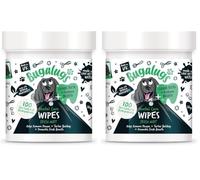 Bugalugs Breath Freshener - Plaque & Tartar Remover Wipes (No Toothbrush/Toothpaste Needed, 100 Wipes) (Pack of 2)