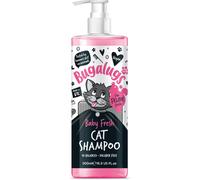 Bugalugs Cat Shampoo Baby Fresh - Cleansing, nourishing and conditioning for all cat hair.. For all cats and kittens. grooming (500ml Shampoo)