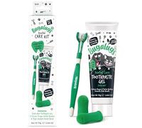 Bugalugs Dog Toothbrush and Toothpaste Kit Includes Cats & Dog Toothpaste, 2 x Finger Cat Toothbrush, 1 x Dog Toothbrush Dog Teeth Cleaning Products for Dog Plaque Remover & Dog Breath Freshener