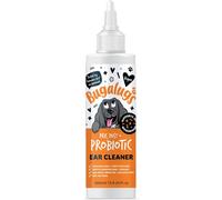 BUGALUGS Dog Ear Cleaner with Pro, Pre and Probiotics for dogs helps soothe itchy ears, remove wax & odours ear drop support your dogs Microbiome