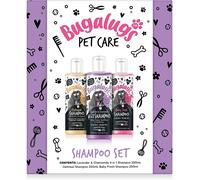 Bugalugs Dog Grooming Essential Shampoos, Colognes, Health 6 Gift Sets Presents