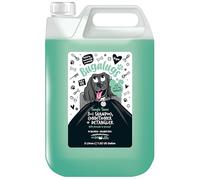 BUGALUGS Dog Shampoo Tangle Tame 3 in 1 Avocado & Coconut dog grooming shampoo, conditioner & detangler - products for smelly dogs with fragrance, best puppy shampoo, professional groom (5 Litre)