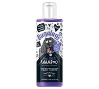 BUGALUGS Dog Shampoo - Whitening & Brightening Coat Enhancer for all coat colours, best vegan puppy dog grooming shampoo & conditioner with a Pineapple & Passionfruit (250ml)