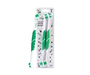 Bugalugs Double Ended Toothbrush Twin Pack