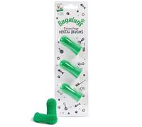 Bugalugs Dog Finger Toothbrush with 360 Degree Bristles- Dog Teeth Cleaning Products Dog Toothbrush & Cat Toothbrush Plaque Remover for Dogs use with Dog Toothpaste & Cat Toothpaste