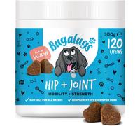 Bugalugs Hip & Joint Supplements for dogs with Green Lipped Mussel for dogs, Salmon Oil for dogs uk, Glucosamine for dogs