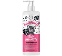 Bugalugs Itch & Immunity Cat Shampoo for Itchy Skin sensitive skin with Probiotics for cats - kitten shampoo and cat shampoo for indoor cats for sensitive skin (Shampoo 500ml)