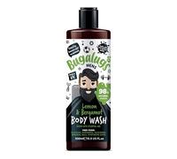 BUGALUGS Mens Shower Gel 500ml, Natural Body Wash for Men for Sensitive Skin packed with essential oils & made with Lake District Water. Now smell better than your Dog (Lemon & Bergamot)