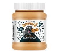 Bugalugs Peanut Butter for Dogs & Puppies - 100% Natural Protein Treat Paste - Dog Food Topper for Lick Mats - Free from Palm Oil, Sugar or Xylitol (340 g)