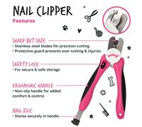 Bugalugs Professional Dog Grooming Tools Rakes, Nail Clippers, Brushes, Pet Care