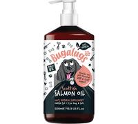 Bugalugs Scottish Salmon Oil For Dogs & Cats, Dog Supplement Support for Skin And Coat, Itchy Skin & Moulting, Omega 3 Fish Oil (Salmon, 500ml)