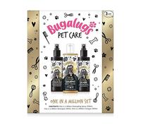 BUGALUGS Bugalugs Spa Gift Set Dogs Shampoo, Detangle Spray & Cologne, Dog Birthday, Dog Birthday Present, Gifts Women, Gifts Men, Her, Gifts Him (One in a Million), Multi (BGGS3XMIL)