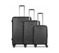Bugatti Valencia 4 Wheels Trolley, black, (3-teilig), Contemporary