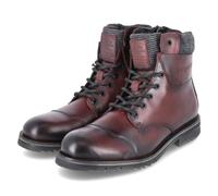 bugatti 321AUF301200-3100 Lace-Up Boots Leather & Textile Men in Brown, dunkelrot, 9.5 UK
