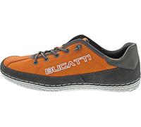 bugatti 325-AFF03-5569-3311 Men's Loafers, Red Orange Dark Grey, 8 UK