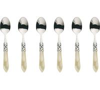 Bugatti ALCAM-N4207 Aladdin 6-Piece Cutlery Set Teaspoons Steel/ABS Ivory 21 x 18 x 3 cm