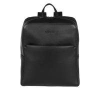 Bugatti Black Daypack Leather 40 cm Laptop compartment black