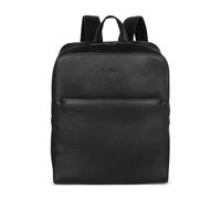 Bugatti Black Daypack Leather 40 cm Laptop compartment black
