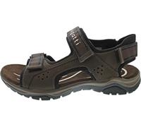 bugatti Braun Sandal, Dark Brown Black, 7.5 UK