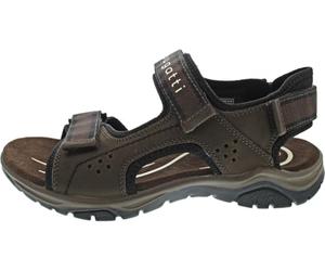bugatti Braun Sandal, Dark Brown Black, 7.5 UK