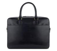 Bugatti Remo Briefcase Leather 40 cm Laptop compartment black