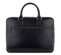 Bugatti Remo Briefcase Leather 40 cm Laptop compartment black