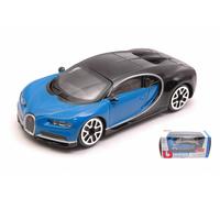 Bugatti Chiron 2016 Blue / Black 1:43 Model 30348 Bburago