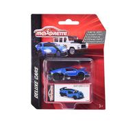 Bugatti Chiron Pur Sport Blue Majorette Deluxe Cars 213D 1:64 Scale Toy Car