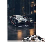 Bugatti Chiron Pur Sport Jigsaw Puzzles Puzzles for Adults Kids. 1000 Pieces Whimsical Challenge Toy Educational Games Home Decoration for Adults& Kids Age 14 Years Up 1000pcs (75x50cm)