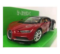 Bugatti Chiron Red 2016 Welly 24077 Scale 1:24-27