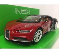 1:24 Bugatti Chiron by Welly in Two Tone Blue 24077B