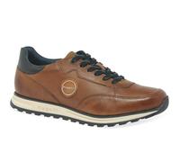 BUGATTI Circo Mens Trainers 11 Cognac Leather