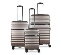 Bugatti Corium 4-wheel suitcase set 3 pcs. gray