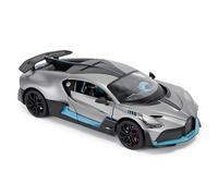 Bugatti Divo 1:18 Scale Die-Cast Model Car - Grey | Detailed Collectors Edition Diecast | Official Licensed Product