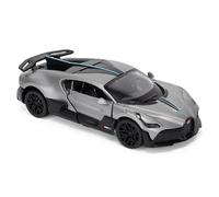 Bugatti Divo 1:43 Scale Die-Cast Model Car - Titanium Grey | Detailed Collectors Edition Diecast | Official Licensed Product