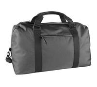 Bugatti Domani Unisex Weekender Gym Bag Travel Bag for Men and Women Grey