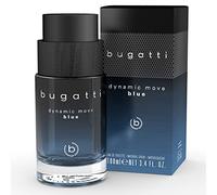 bugatti Dynamic Move Blue perfume for men 100 ml I citric-aromatic men's eau de toilette I invigorating combination of lavender, lemon and musk I maritime, fresh and sensual-warm
