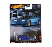 BUGATTI EB110 - 1994 - blue - Hot Wheels 1:64