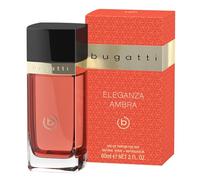 bugatti Eleganza Ambra Women's Perfume Eau de Parfum 60 ml I Sensual Women's Perfume for All Age and Any Occasion I Powerful Combination of Cherry, Poppy, Musk & Vanilla I Women's Perfume Floral &