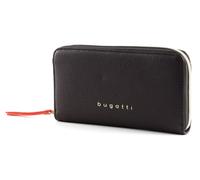 bugatti Ella Ladies Zip Around Wallet Darkbrown