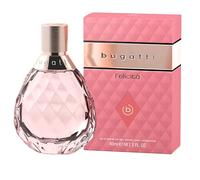 bugatti Felicità Women's Perfume Eau De Parfum 100 ml I Floral Women's Perfume with Summer Nuances of Bergamot, Rose, Macadamia, Musk & Sandalwood I Feminine Eau de Parfum Women, Floral & Fresh