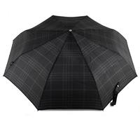 Bugatti Gran Turismo Carbon Pocket Umbrella - Sporty High-Tech Umbrella - Automatic Open/Close - For Best Protection - Black
