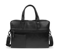 Bugatti Joel Briefcase Leather 37 cm Laptop compartment black