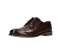 bugatti Lerio Comfort Brown Leather Mens Formal Shoes 315AQR05-6000