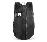 bugatti Letter's Large Backpack 15 Inch 2-in-1 Daypack & Travel Bag Made of Rip-Stop Polyester, Black