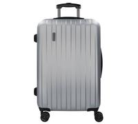 Bugatti Lima 2.0 4-Wheel Trolley 75 cm with double wheels silver colored